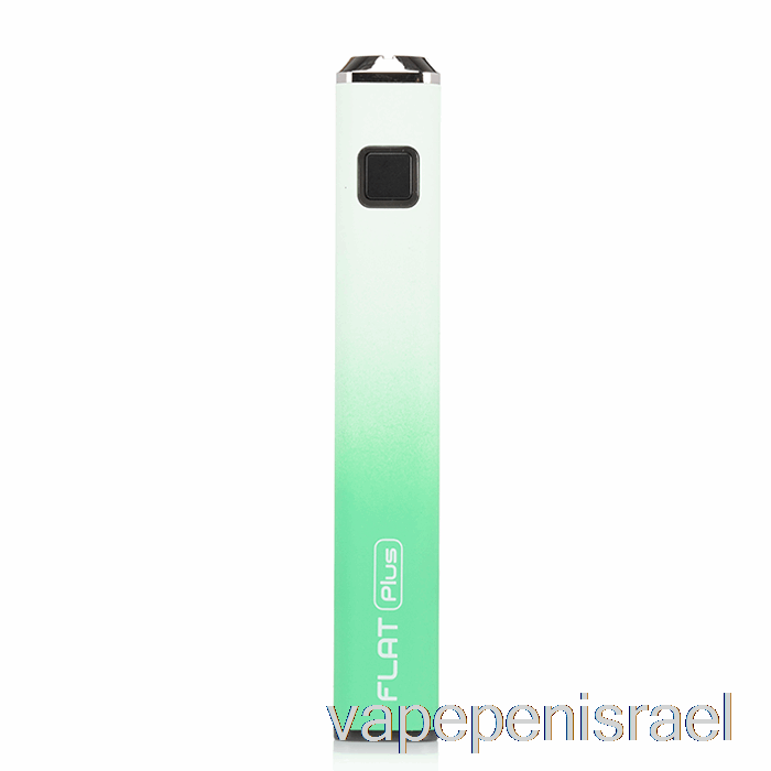 חד פעמי Vape Israel Yocan Flat Plus 900mah סוללה ירוק לבן